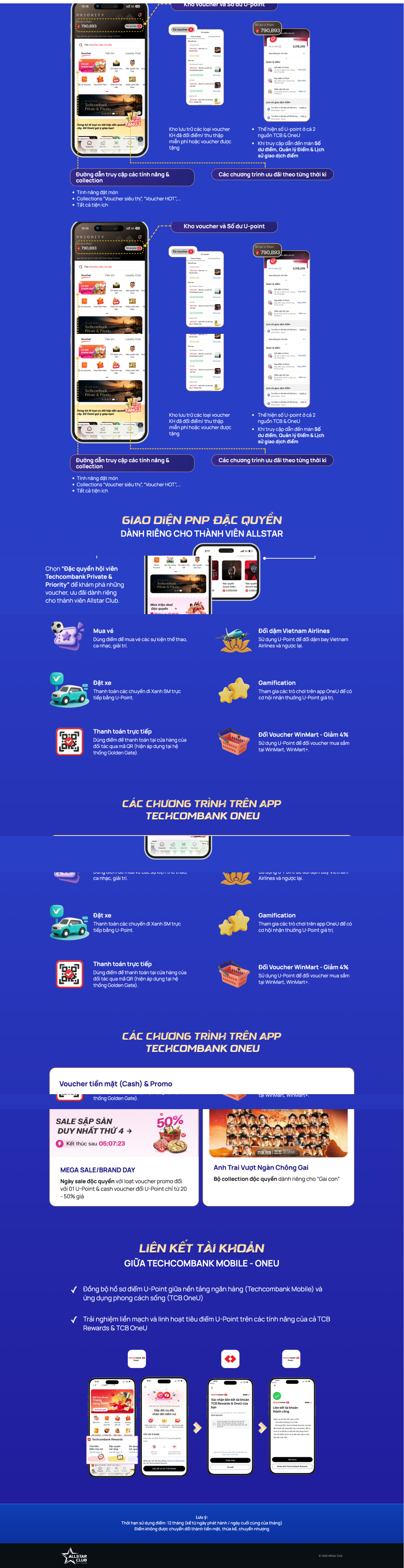 OneHousing Club website detail screen