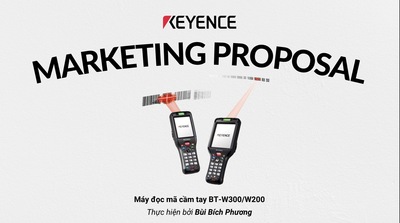 KEYENCE Marketing Plan preview